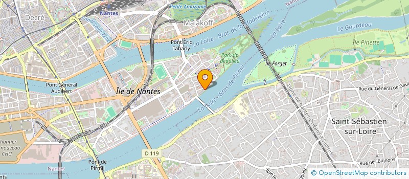 localisation de l'entreprise LOISIRS ET SOLIDARITE RETRAITES DE LOIRE ATLANTIQUE  NANTES