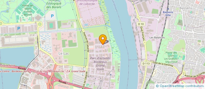 localisation de l'entreprise LOISIRS ET TECHNIQUE à BORDEAUX