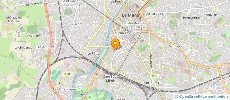 localisation de l'entreprise LOISIRS ET TOURISME à LE MANS