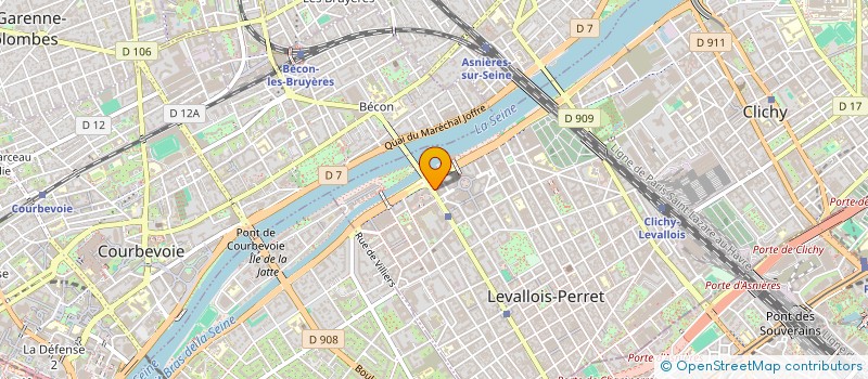 localisation de l'entreprise LOISIRS ET VACANCES à LEVALLOIS-PERRET