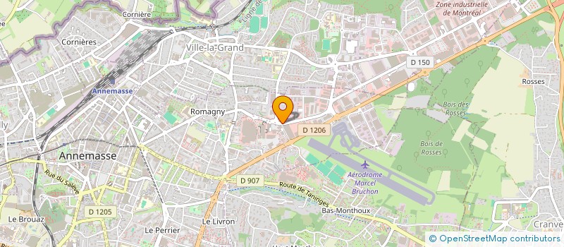 localisation de l'entreprise LOISIRS LAND à ANNEMASSE