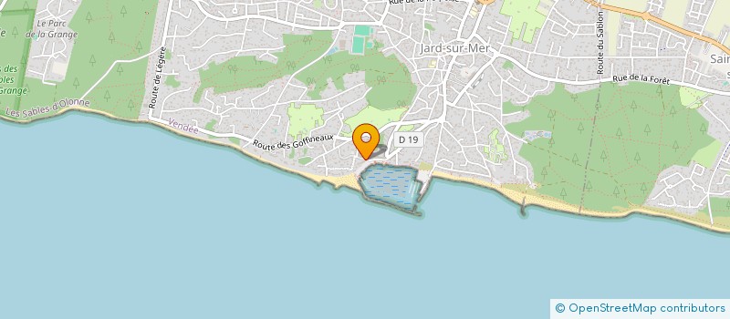 localisation de l'entreprise LOISIRS LG à JARD-SUR-MER