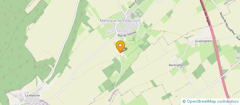 localisation de l'entreprise LOISIRS LOCATION  MENTQUE-NORTBECOURT