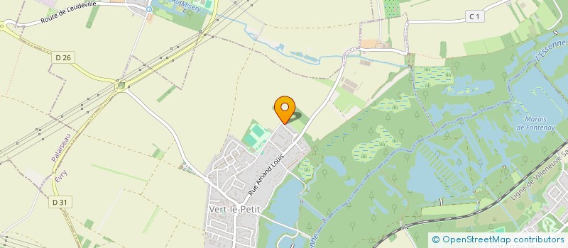 localisation de l'entreprise LOISIRS MABEL à VERT-LE-PETIT