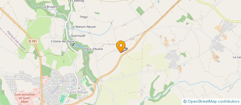 localisation de l'entreprise LOISIRS MER ET DECOUVERTE à SAINT-ALBAN