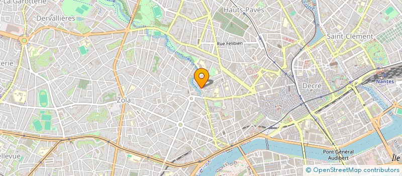 localisation de l'entreprise LOISIRS NANTES SQUASH à NANTES