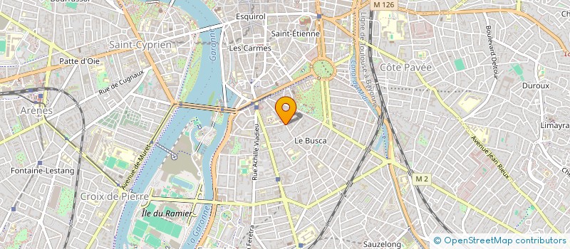 localisation de l'entreprise LOISIRS PARTAGES MONTALEMBERT NOTRE DAME à TOULOUSE