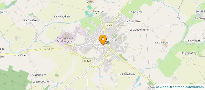 localisation de l'entreprise LOISIRS PASSION à LE BOUPERE