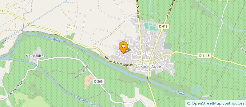 localisation de l'entreprise LOISIRS PATCH  CUXAC-D'AUDE