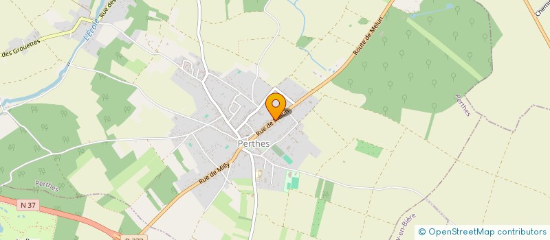 localisation de l'entreprise LOISIRS PERTHOIS AU PAYS DE BIERE à PERTHES