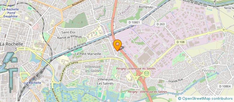 localisation de l'entreprise LOISIRS PISCINES CHALLANS à LA ROCHELLE