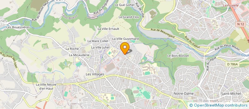 localisation de l'entreprise LOISIRS PLURIEL DE ST BRIEUC à SAINT-BRIEUC