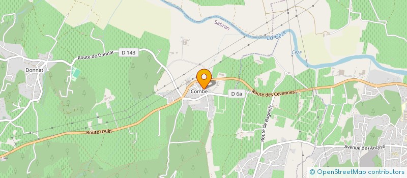 localisation de l'entreprise LOISIRS POUR PERSONNES DU TROISIEME AGE  CODOLET