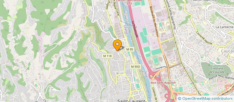 localisation de l'entreprise LOISIRS POUR TOUS 06 à NICE