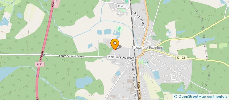 localisation de l'entreprise LOISIRS RENCONTRES SOLOGNE  NOUAN-LE-FUZELIER