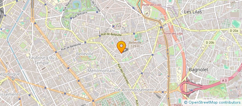 localisation de l'entreprise LOISIRS SANS FRONTIERE  PARIS