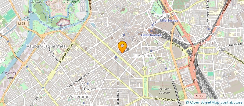 localisation de l'entreprise LOISIRS SCIENTIFIC à LILLE