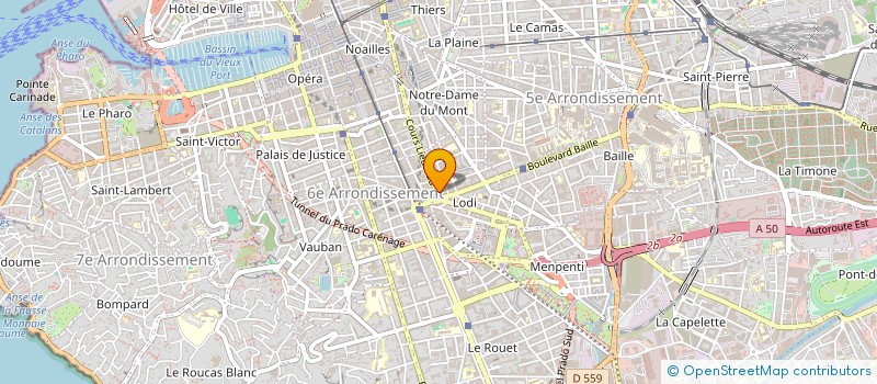 localisation de l'entreprise LOISIRS SCOOTERS MARSEILLE à MARSEILLE