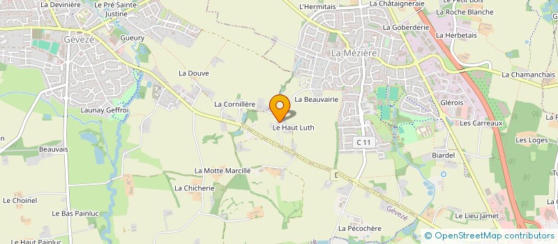 localisation de l'entreprise LOISIRS SERVICES ITINERANTS  LA MEZIERE