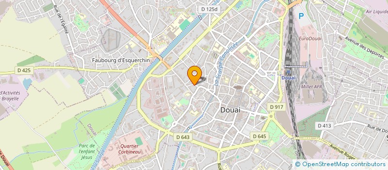 localisation de l'entreprise LOISIRS SOLIDARITE RETRAITES DU DAUAISIS à DOUAI