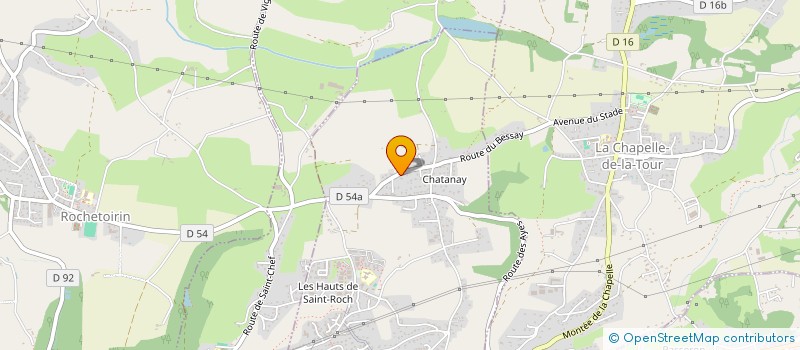 localisation de l'entreprise LOISIRS SPORTS ORGANISATION  LA TOUR-DU-PIN