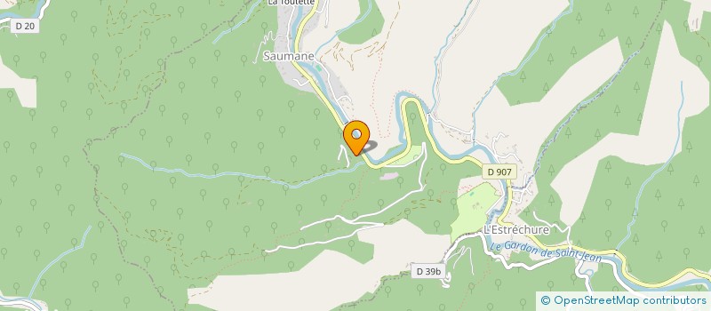 localisation de l'entreprise LOISIRS SPORTS VITALITE BIEN-ETRE  SAUMANE