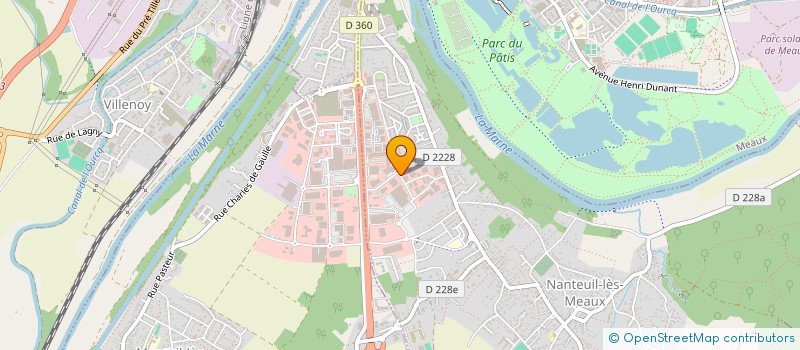 localisation de l'entreprise LOISIRS TANGO à NANTEUIL-LES-MEAUX