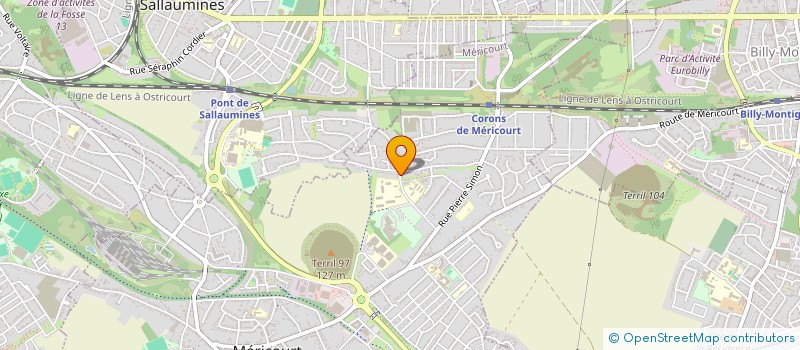 localisation de l'entreprise LOISIRS - TIR DE MERICOURT  MERICOURT