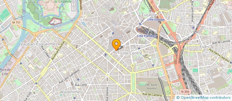 localisation de l'entreprise LOISIRS VACANCES DE LA JEUNESSE à LILLE