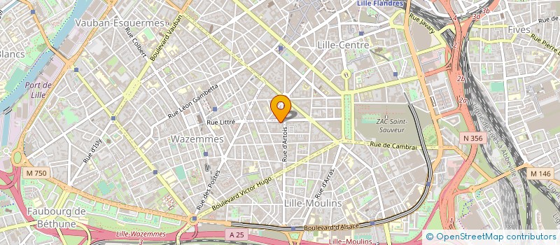 localisation de l'entreprise LOISIRS VACANCES TOURISME à LILLE
