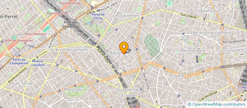 localisation de l'entreprise LOISIRS VOYAGES OCEANS  PARIS