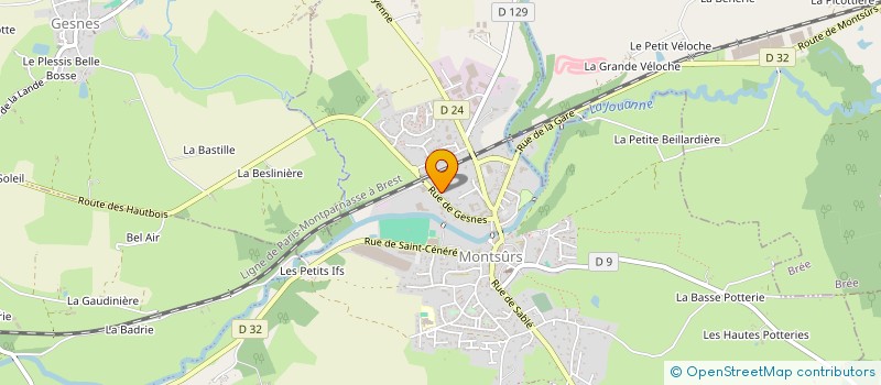 localisation de l'entreprise LOISON GUILLAUME  EVRON