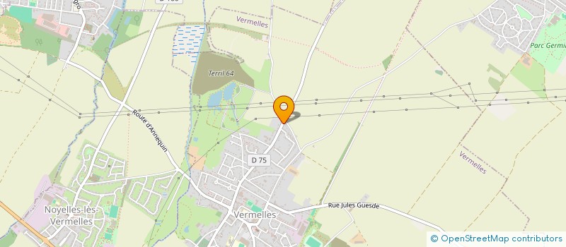 localisation de l'entreprise LOISON MM  VERMELLES