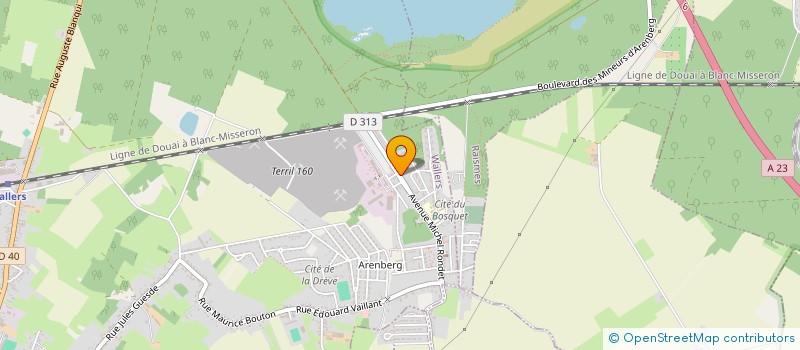 localisation de l'entreprise LOISSE MAISON BLEUE à WALLERS