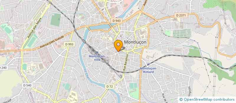 localisation de l'entreprise LOISY à MONTLUCON