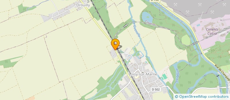 localisation de l'entreprise LOISY INVEST  LOISY-SUR-MARNE