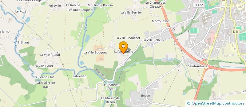 localisation de l'entreprise LOIZEAU  PLOERMEL