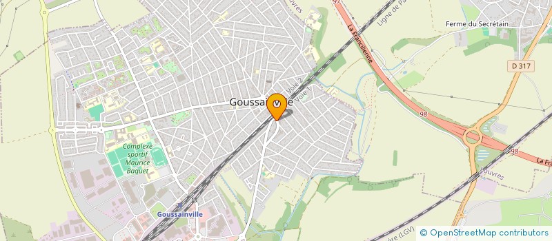 localisation de l'entreprise LOIZEL POUILLET ET CIE à GOUSSAINVILLE