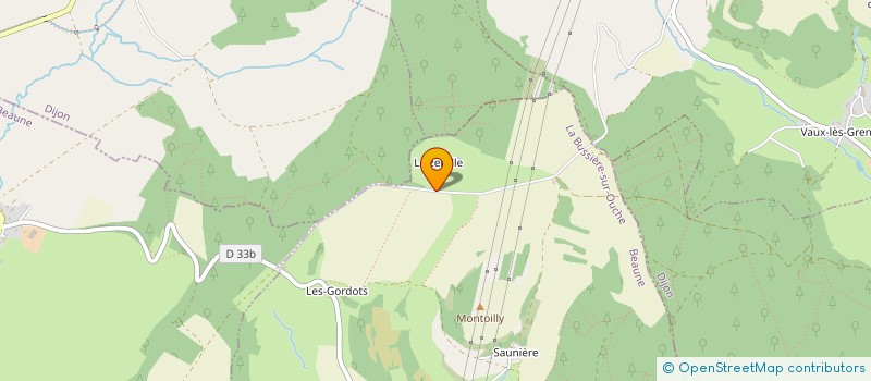 localisation de l'entreprise LOIZEROLLE  LA BUSSIERE-SUR-OUCHE