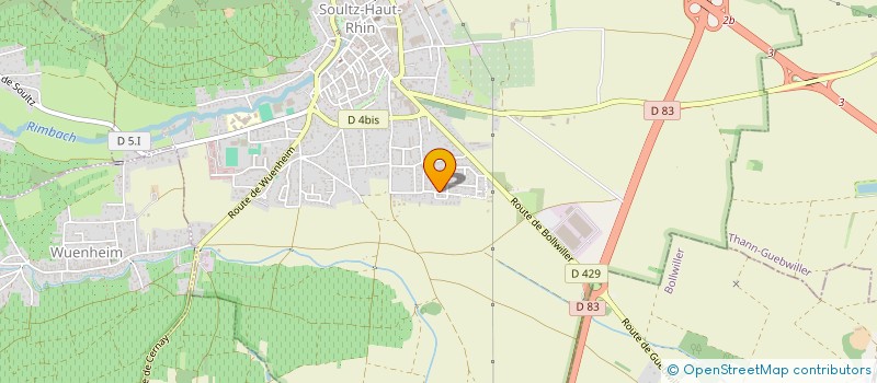 localisation de l'entreprise LOIZO RIDER PRODUCTIONS  SOULTZ-HAUT-RHIN