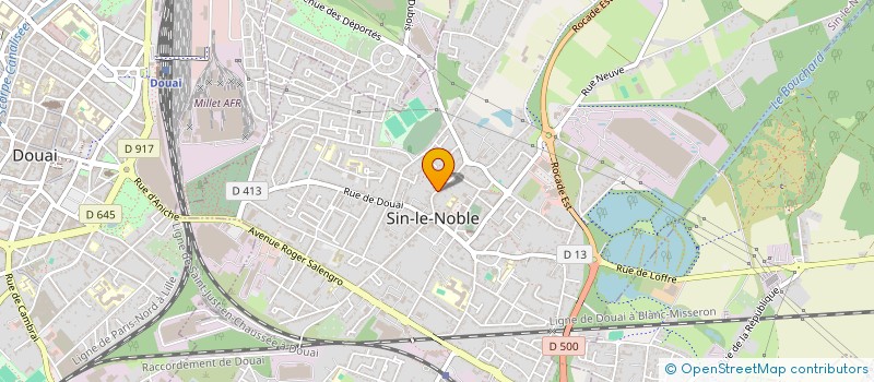 localisation de l'entreprise LOIZYK  DOUAI