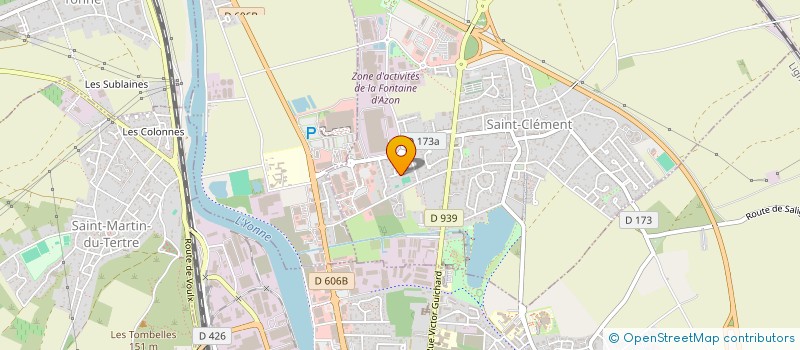 localisation de l'entreprise LOJ  SAINT-CLEMENT