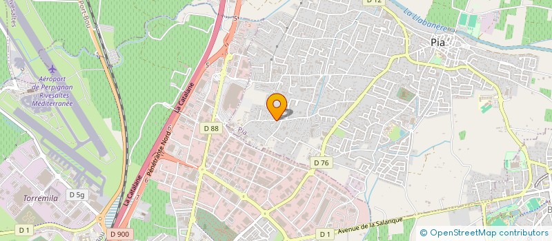 localisation de l'entreprise LOJAM  PIA