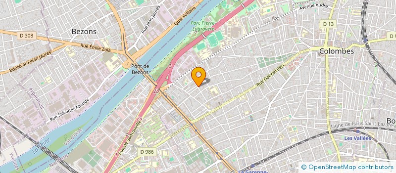 localisation de l'entreprise LOJAN à COLOMBES