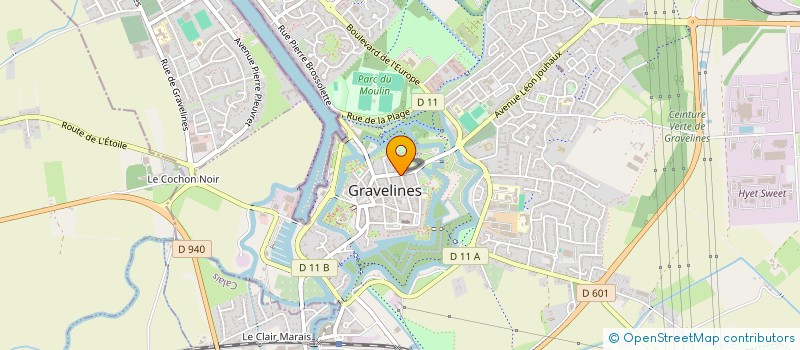 localisation de l'entreprise LOJEKRIVI à GRAVELINES