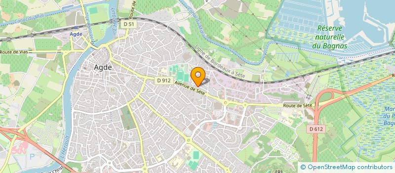 localisation de l'entreprise LOJEMANI  AGDE