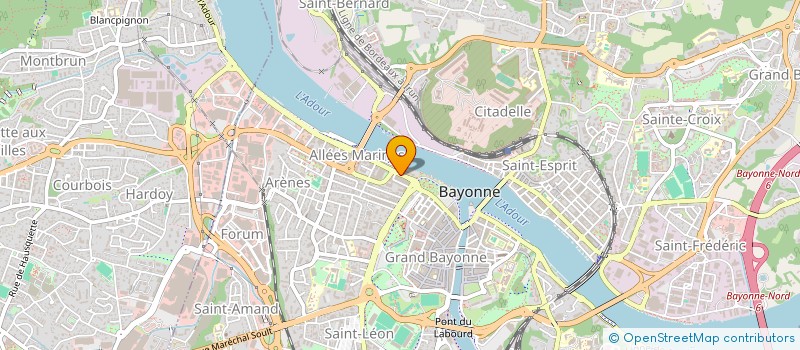localisation de l'entreprise LOJI à BAYONNE