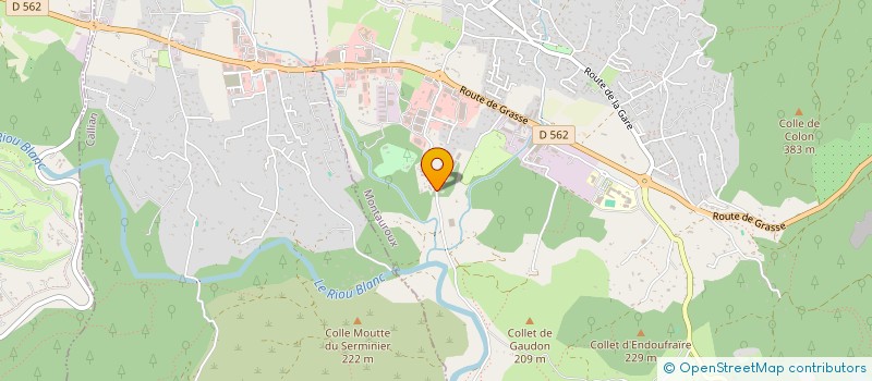 localisation de l'entreprise LOJO  MONTAUROUX