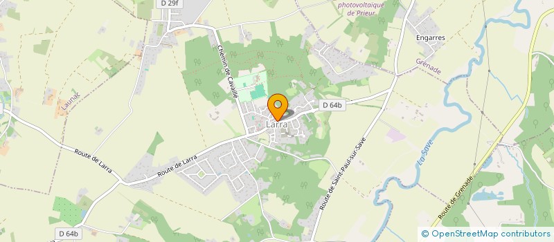 localisation de l'entreprise LOJO  LARRA