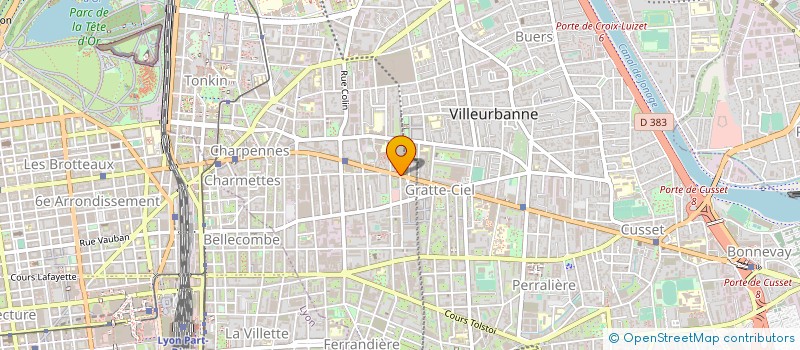 localisation de l'entreprise LOJO VILLEURBANNE à VILLEURBANNE